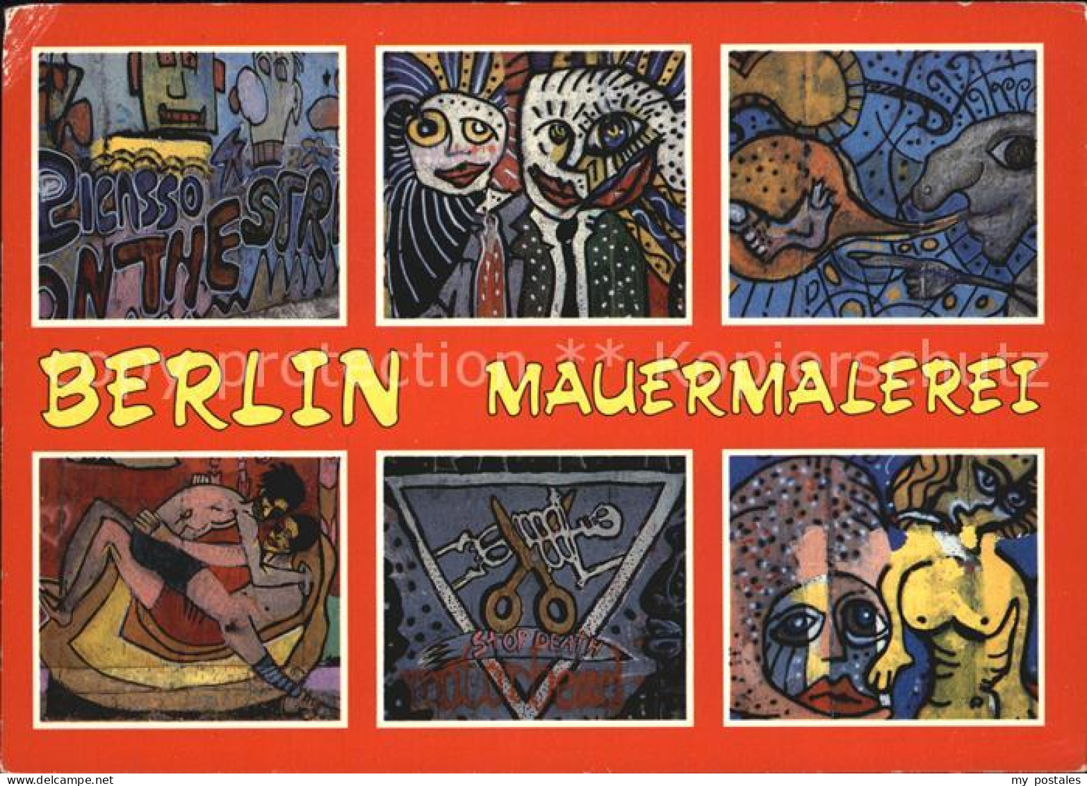 Berliner Mauer Berlin Wall Mauermalerei