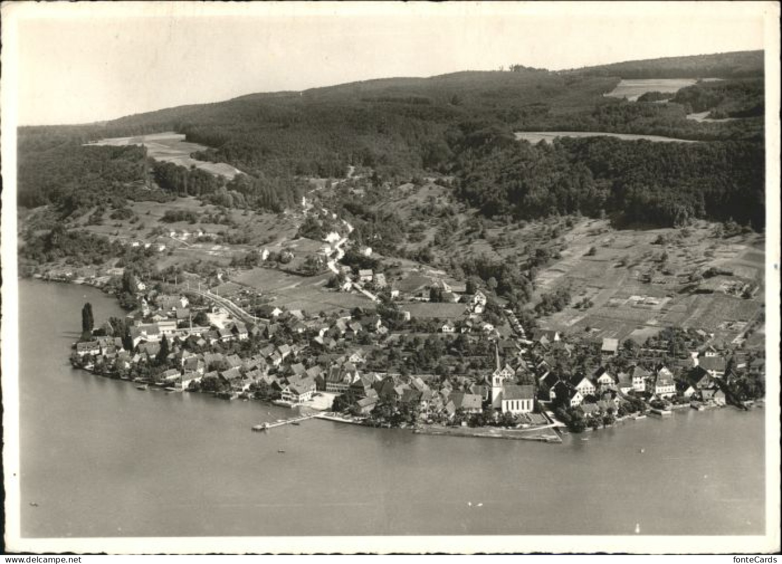 Berlingen Untersee Fliegeraufnahme