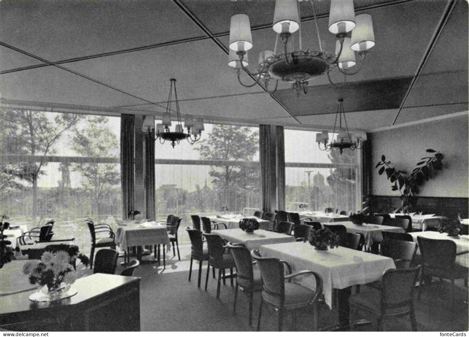 BERN BE Kursaal Berne Restaurant Carreau Rouge