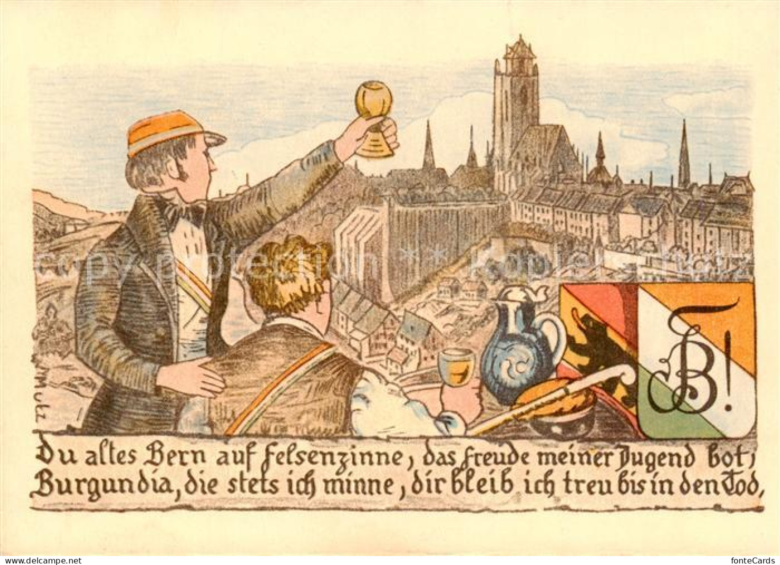 Bern BE Studentenverbindung Burgundia Bern