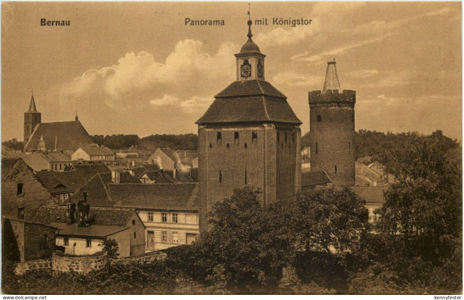 Bernau, Panorama mit Königstor