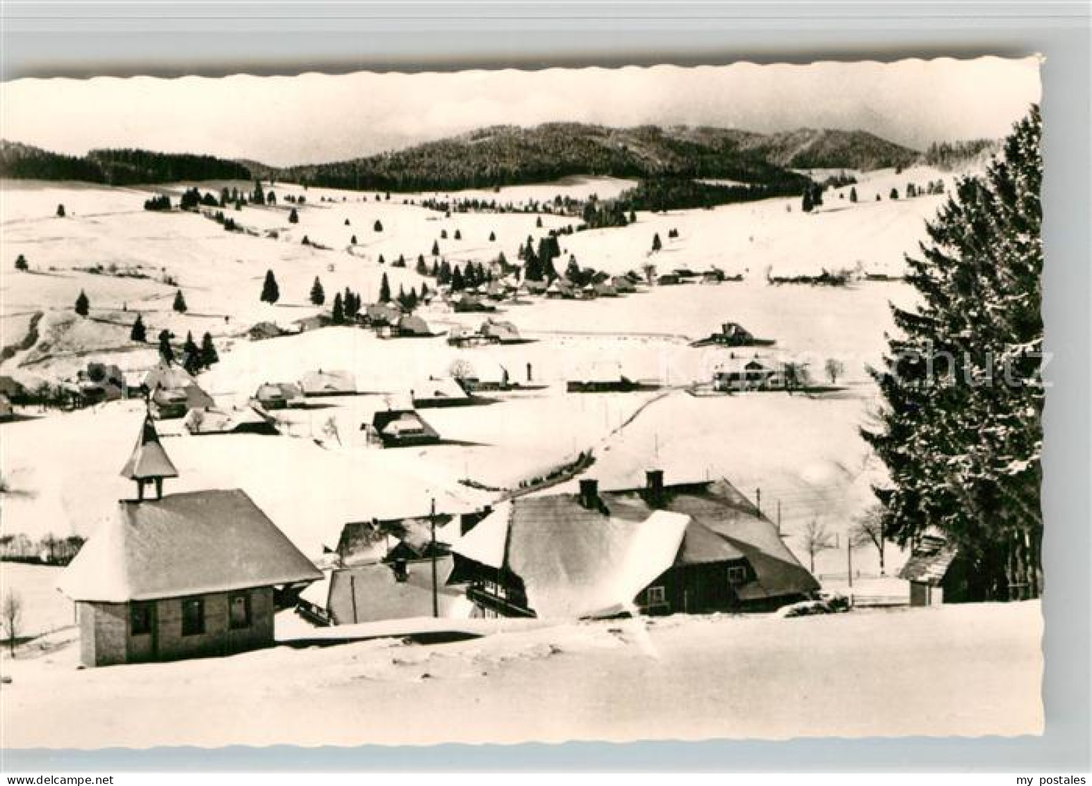 Bernau Schwarzwald Teilansicht