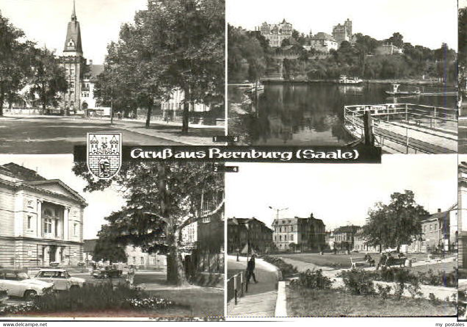 Bernburg Saale Bernburg Theater Schloss x 1981