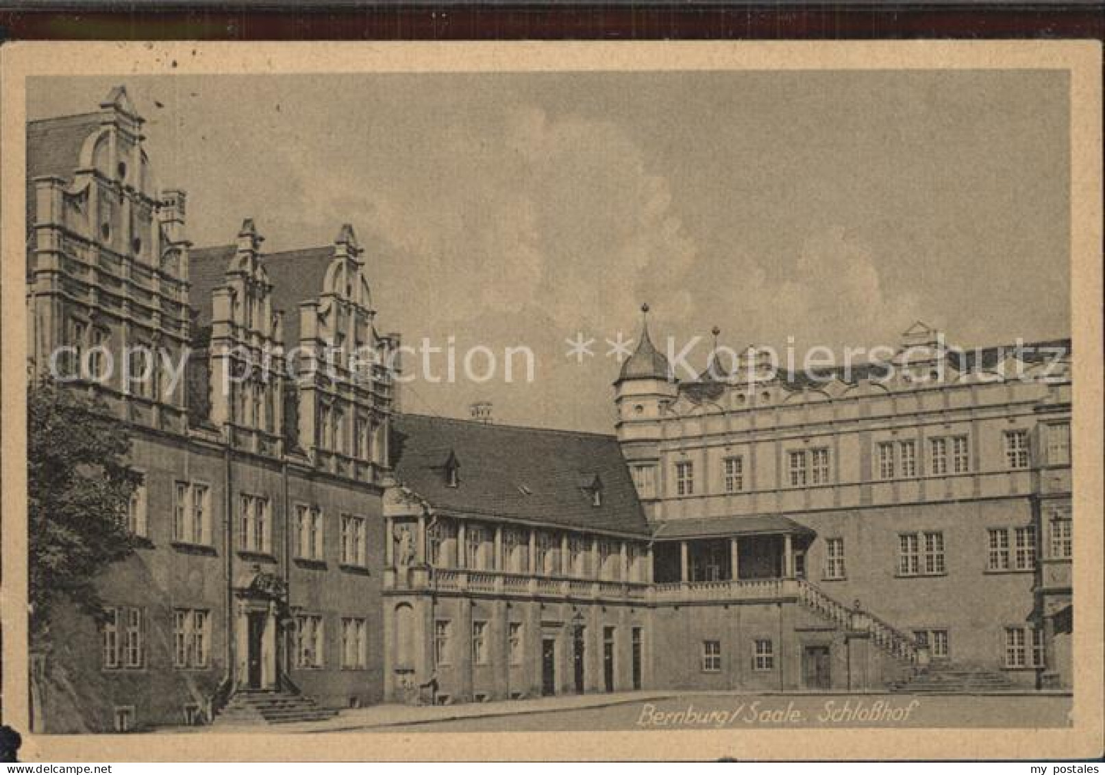 Bernburg Saale Schlosshof
