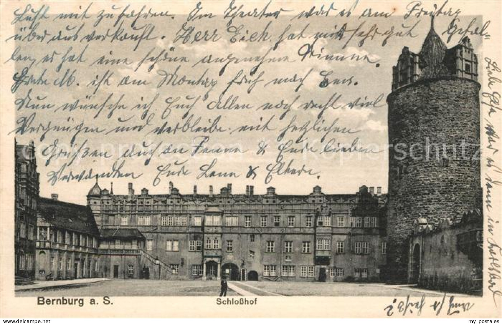 Bernburg Saale Schlosshof