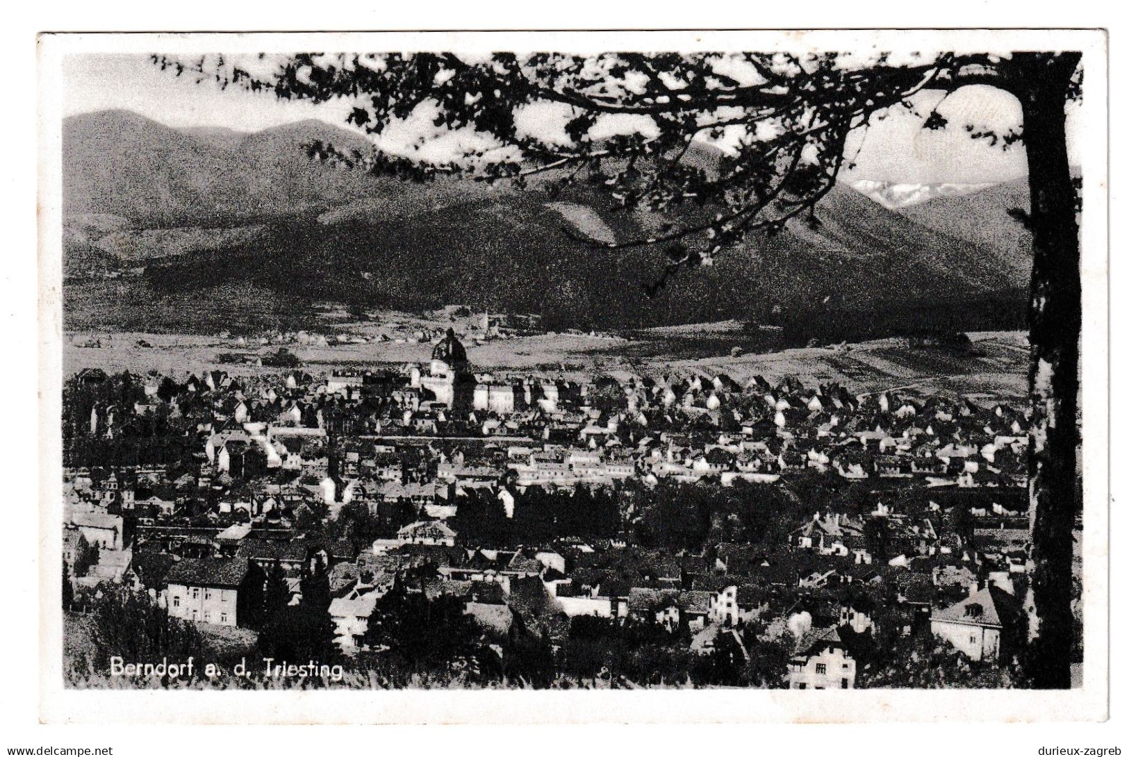 Berndorf, Triesting, old postcard posted 1957 b250610