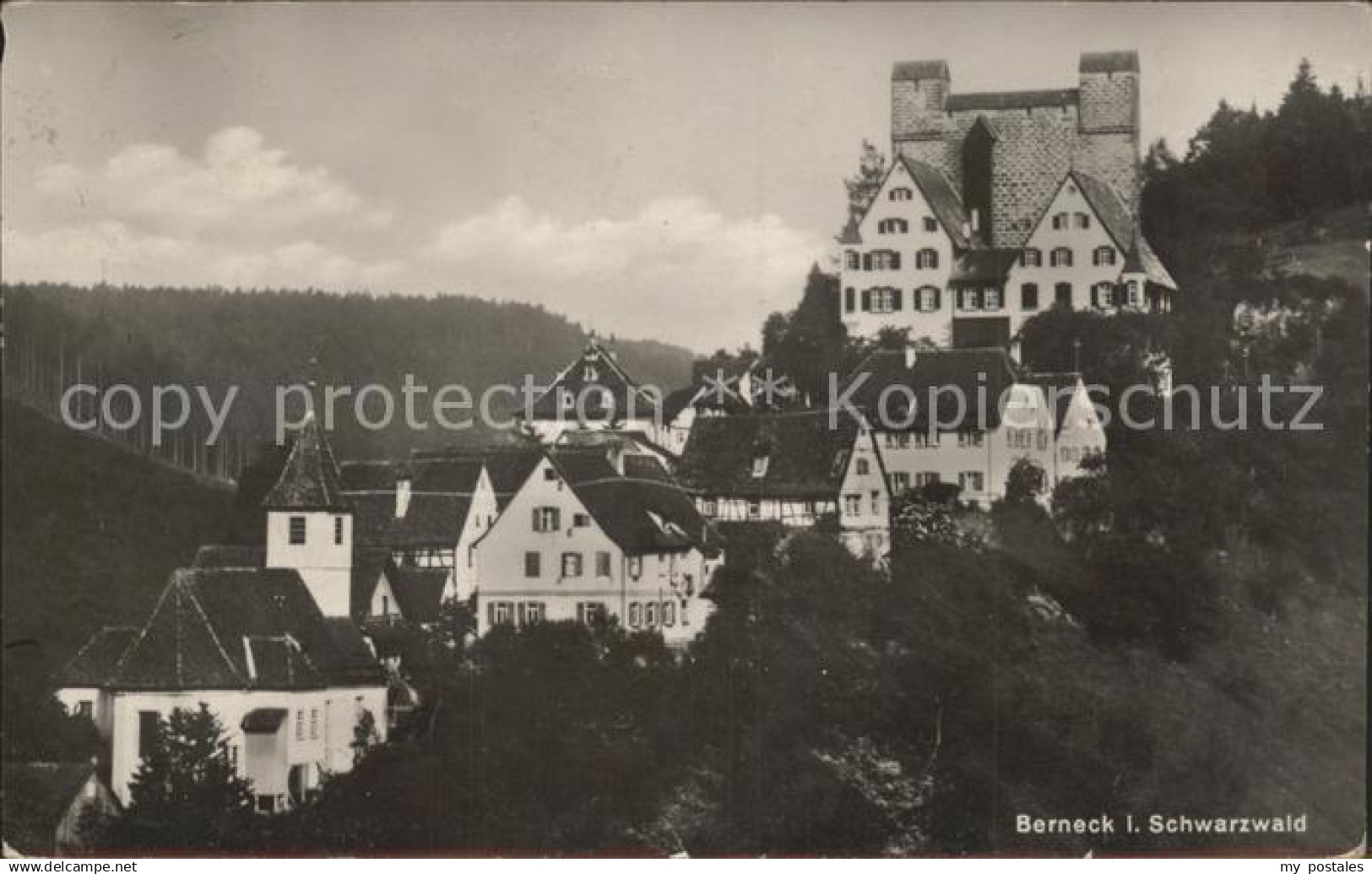 Berneck Altensteig Burg Berneck