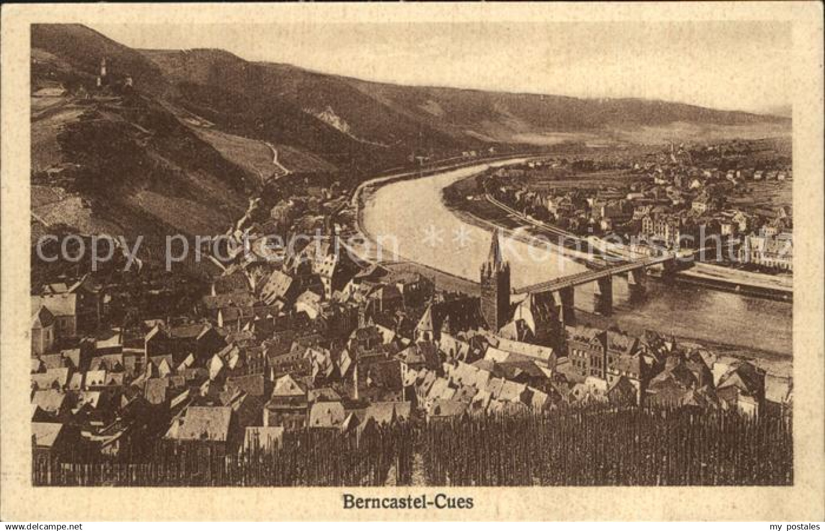 Bernkastel-Kues Luftaufnahme