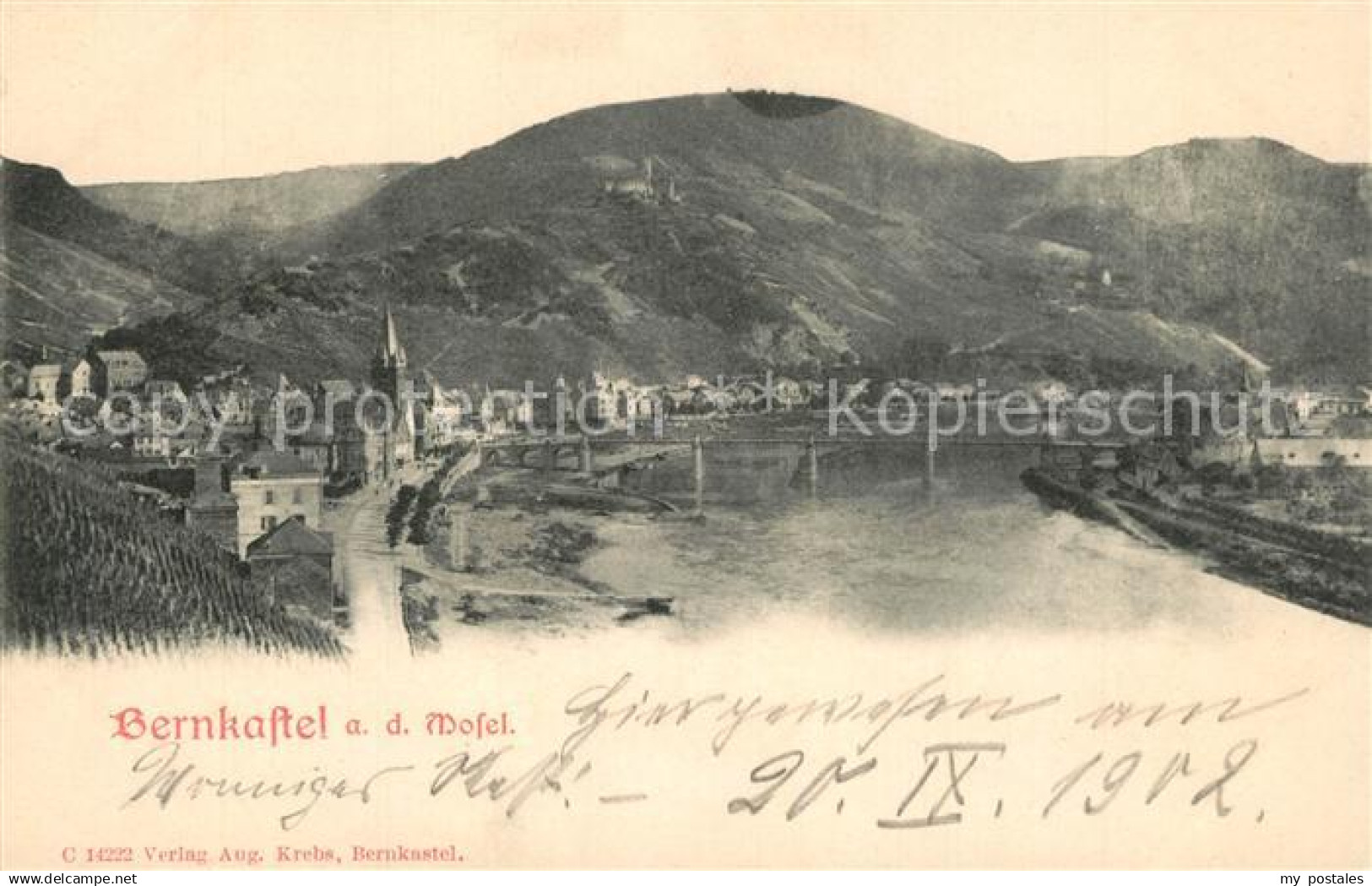 Bernkastel-Kues Panorama Moseltal