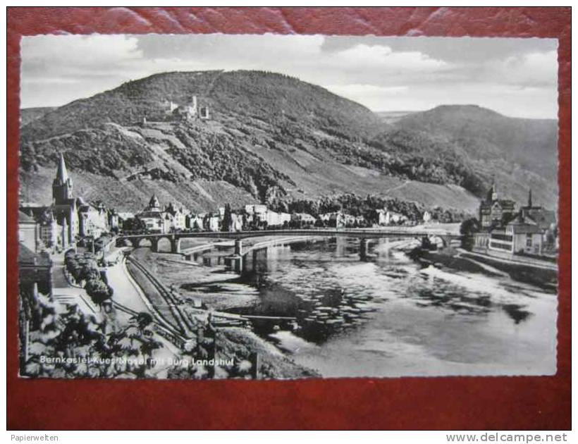 Bernkastel Kues - Totale Brücke Burg