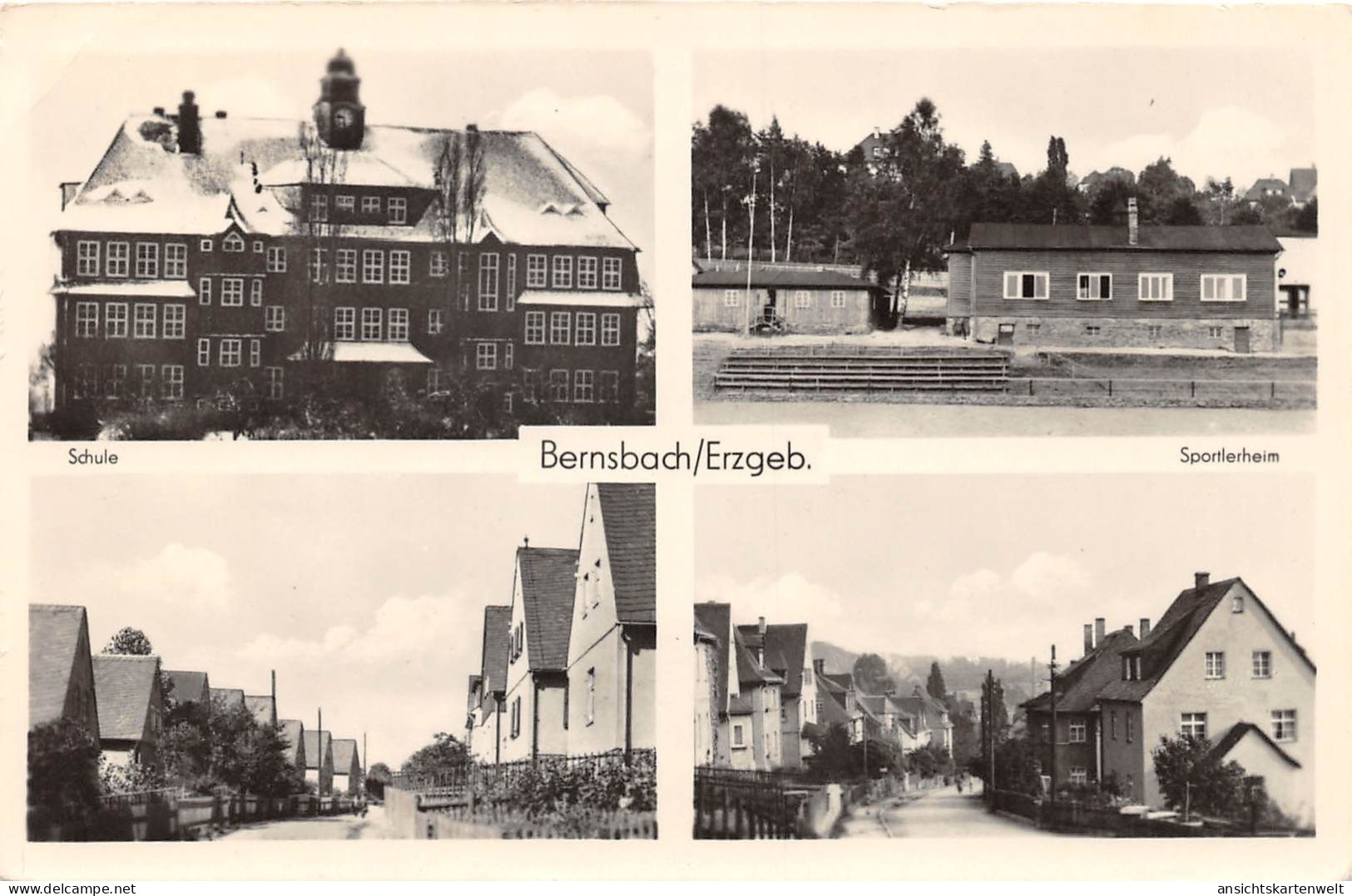 Bernsbach/Erzgeb. Mehrbildkarte ngl #197.705