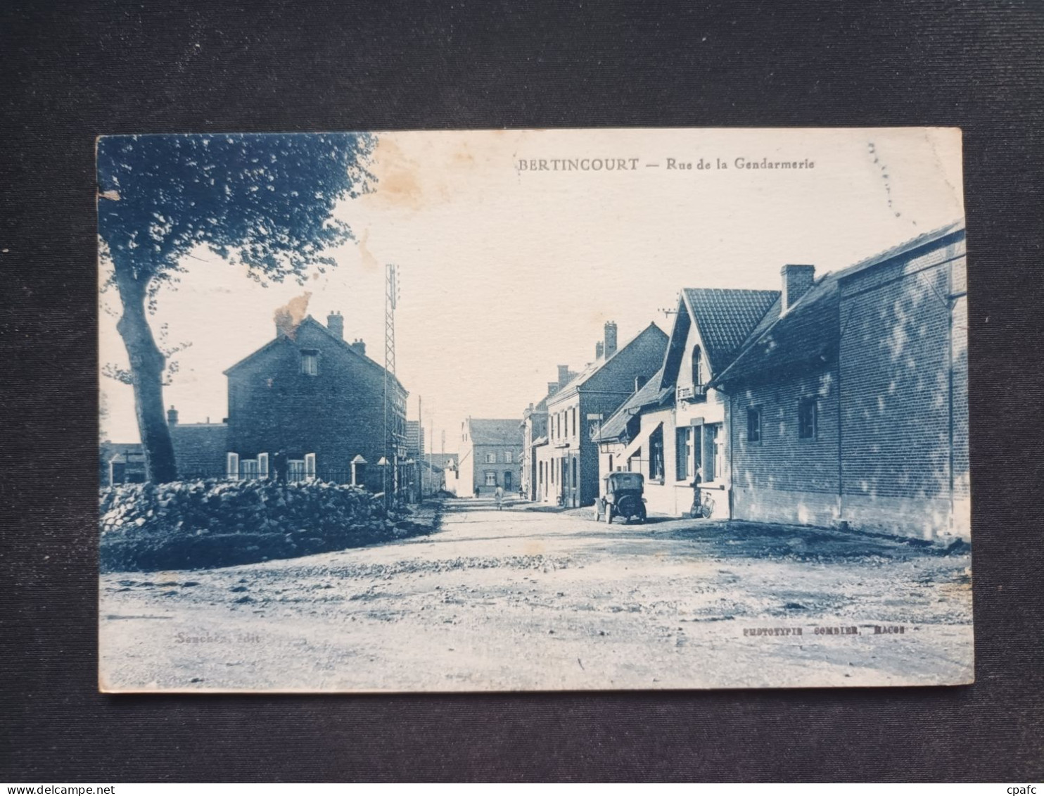 Bertincourt - Rue de la Gendarmerie / Editions Combier