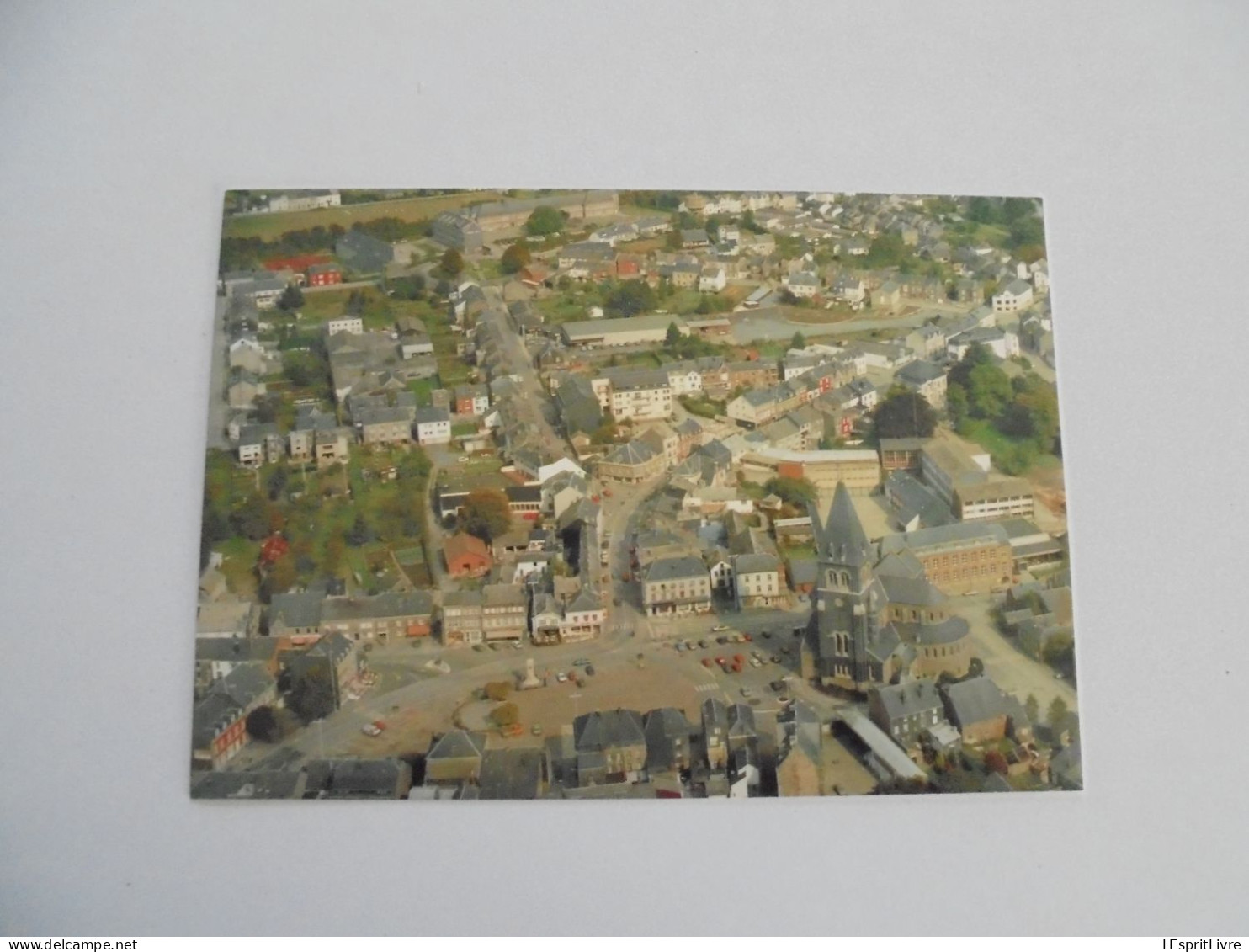 BERTRIX Vue Aérienne Grand Place CPSM Carte postale PK Post Kaart Card
