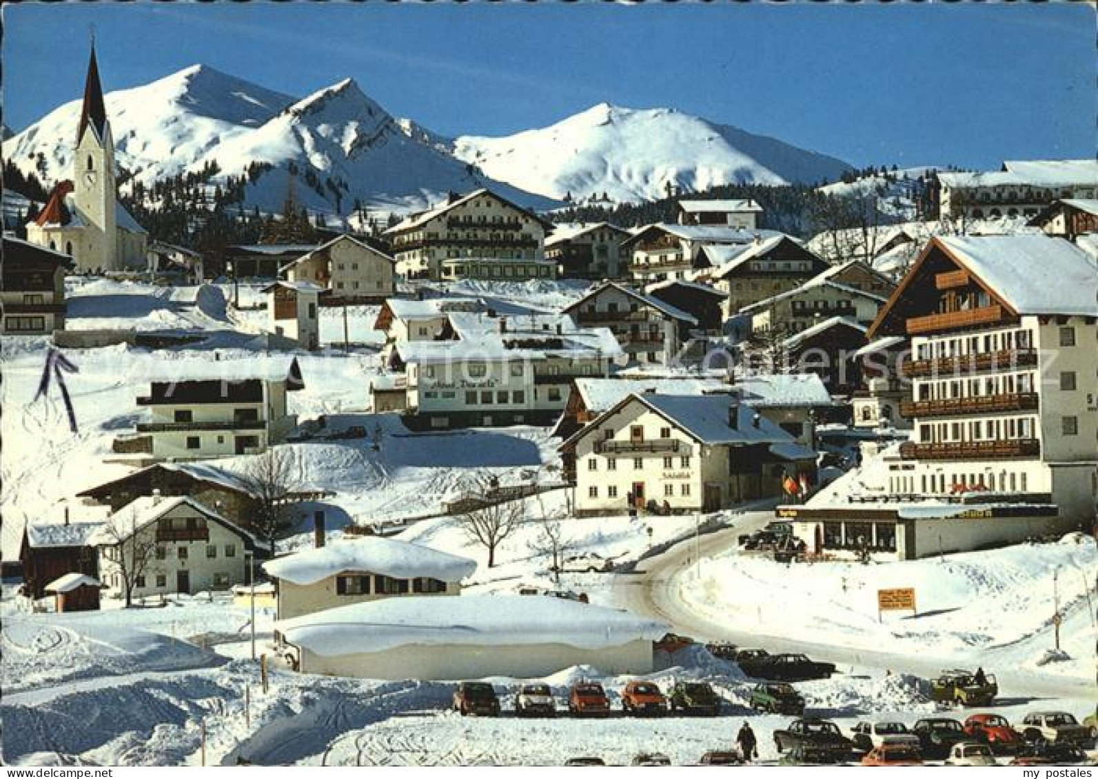 Berwang Tirol Ortsansicht