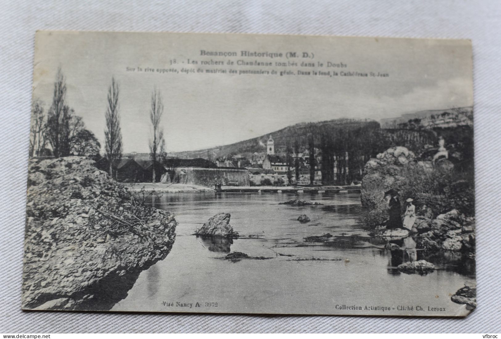 Besançon, les rochers de Chaudanne tombés dans le Doubs, Doubs 25