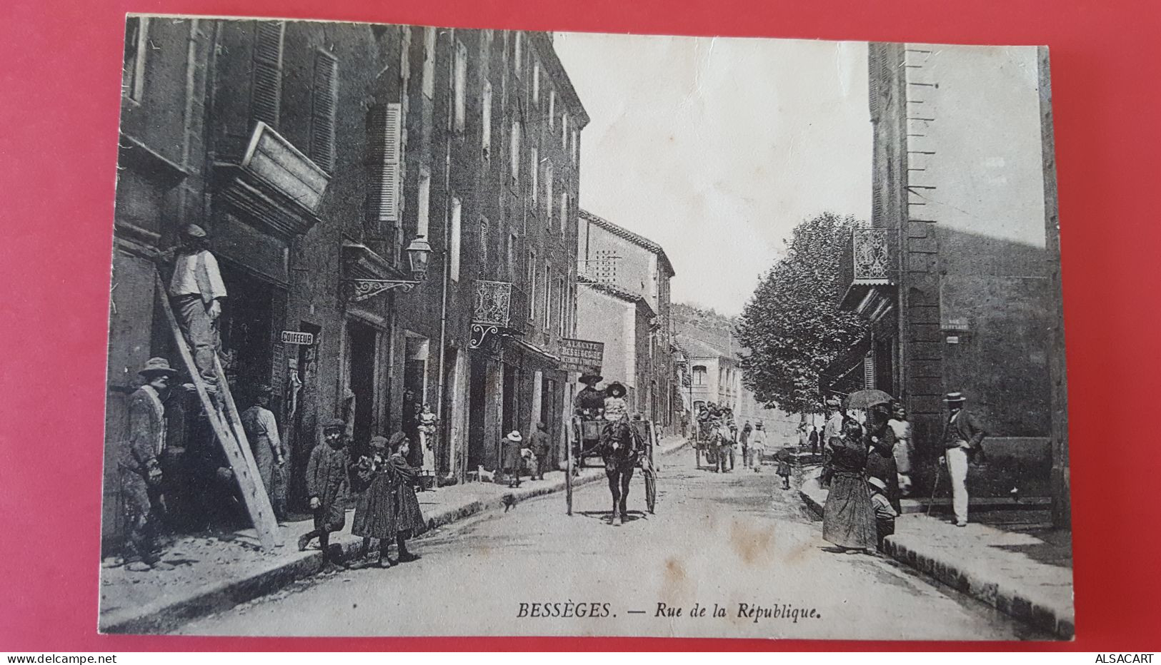 bessèges , rue de la république