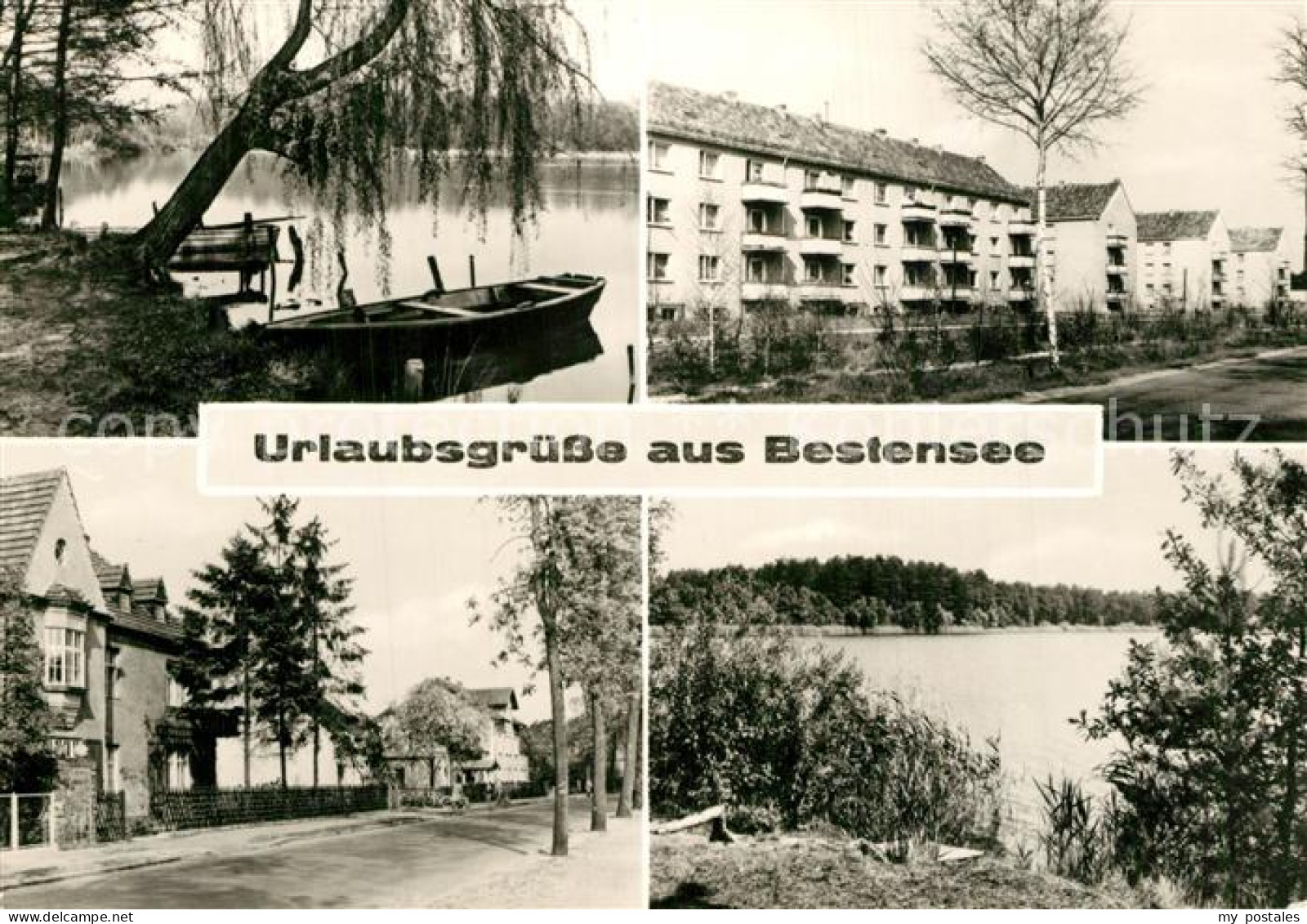 Bestensee Teilansichten Seepartien