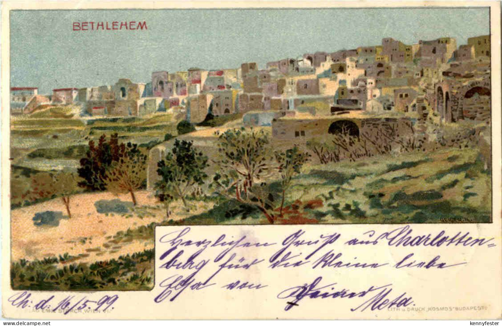 Bethlehem - Litho