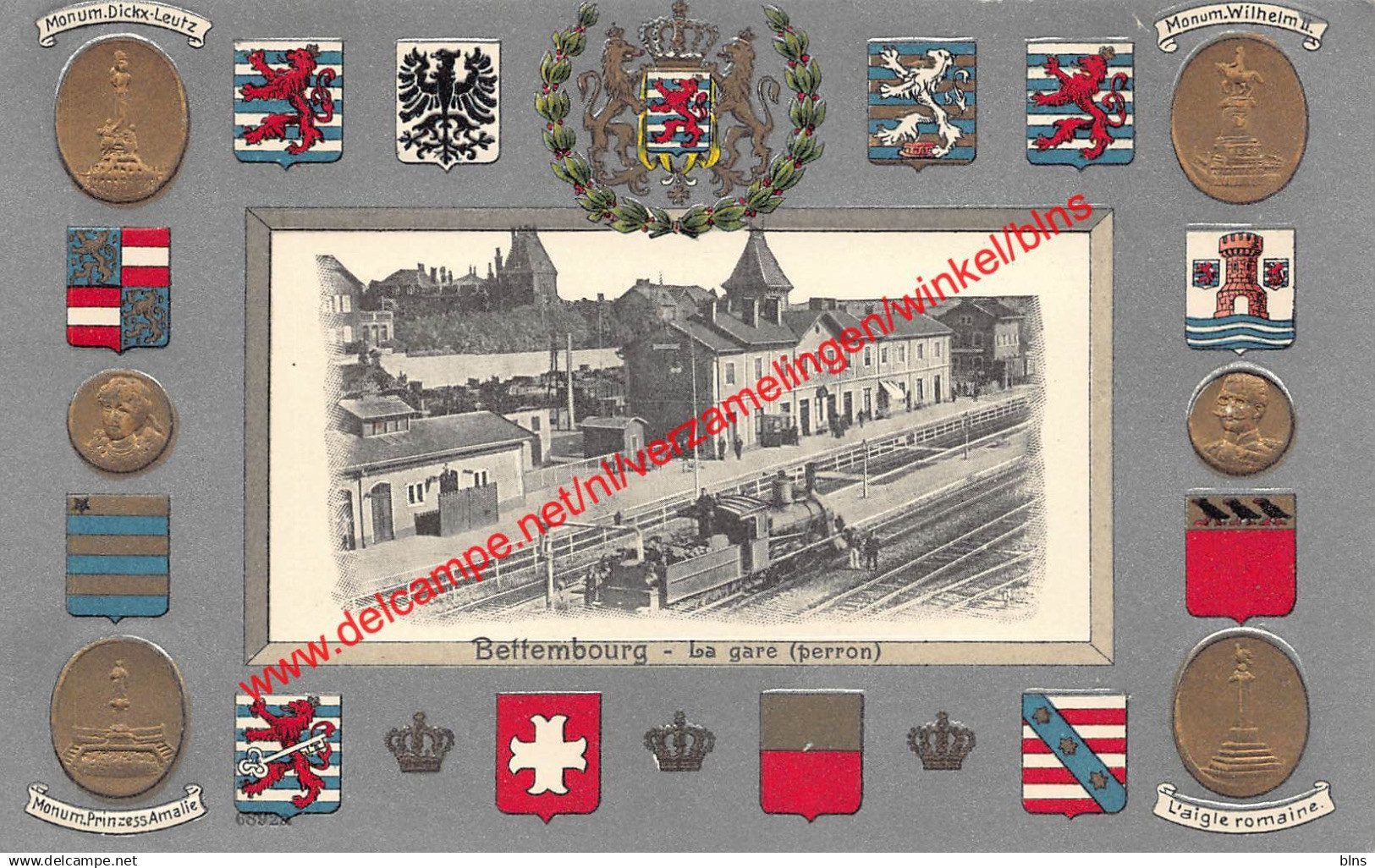 Bettembourg - la gare - Luxembourg Luxemburg