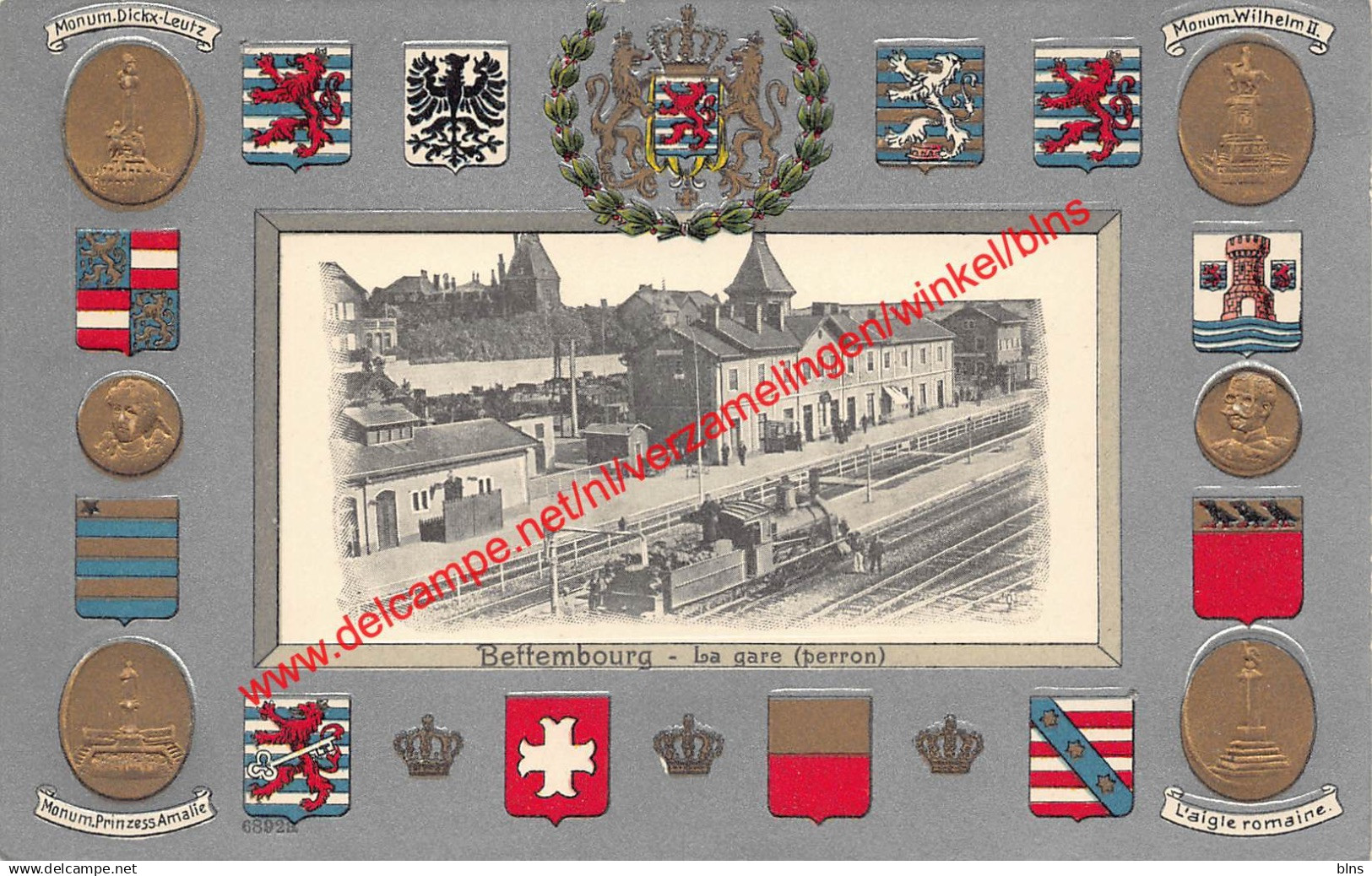 Bettembourg - la gare - Luxembourg Luxemburg