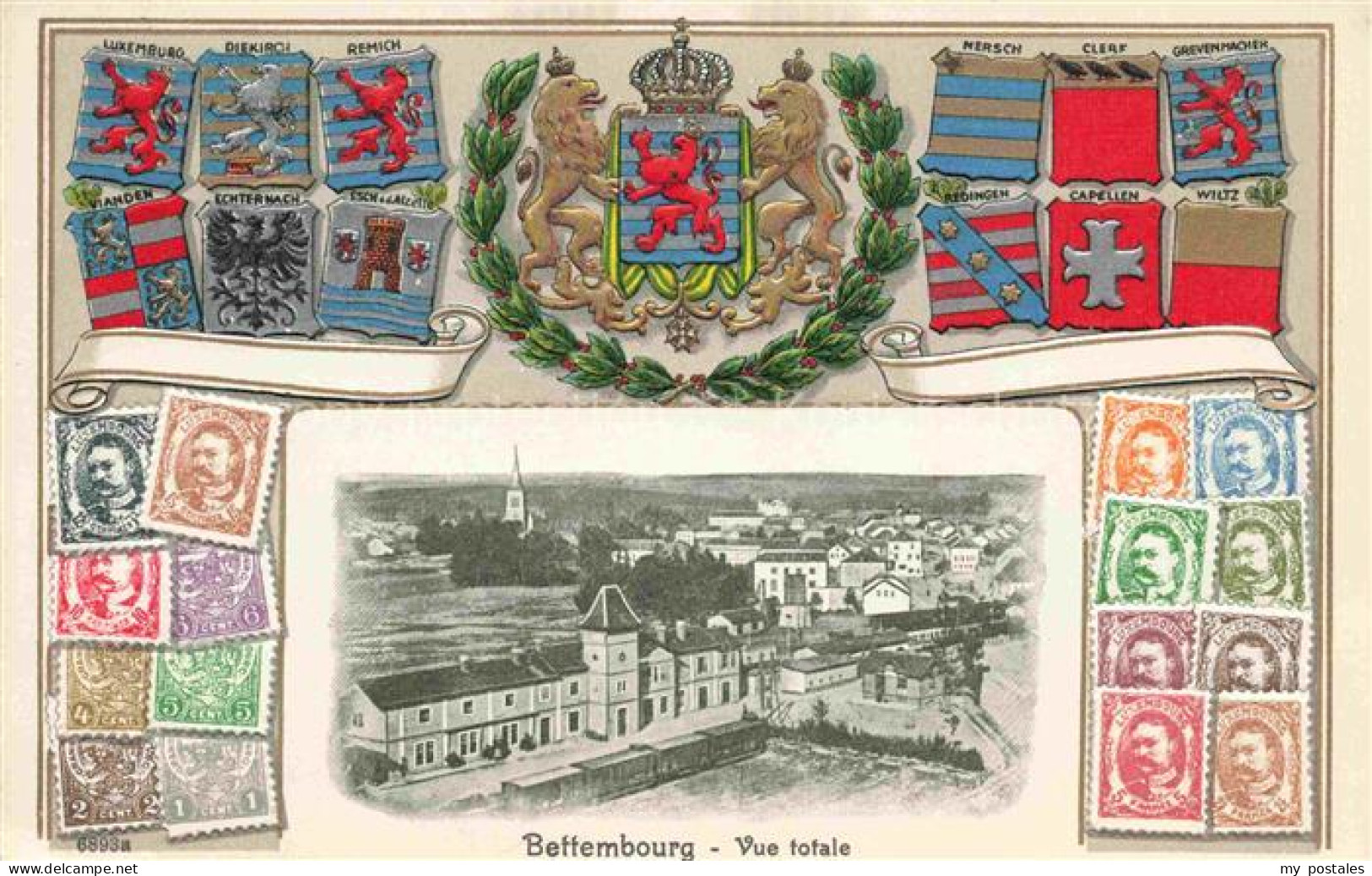 Bettembourg Luxembourg Vue totale