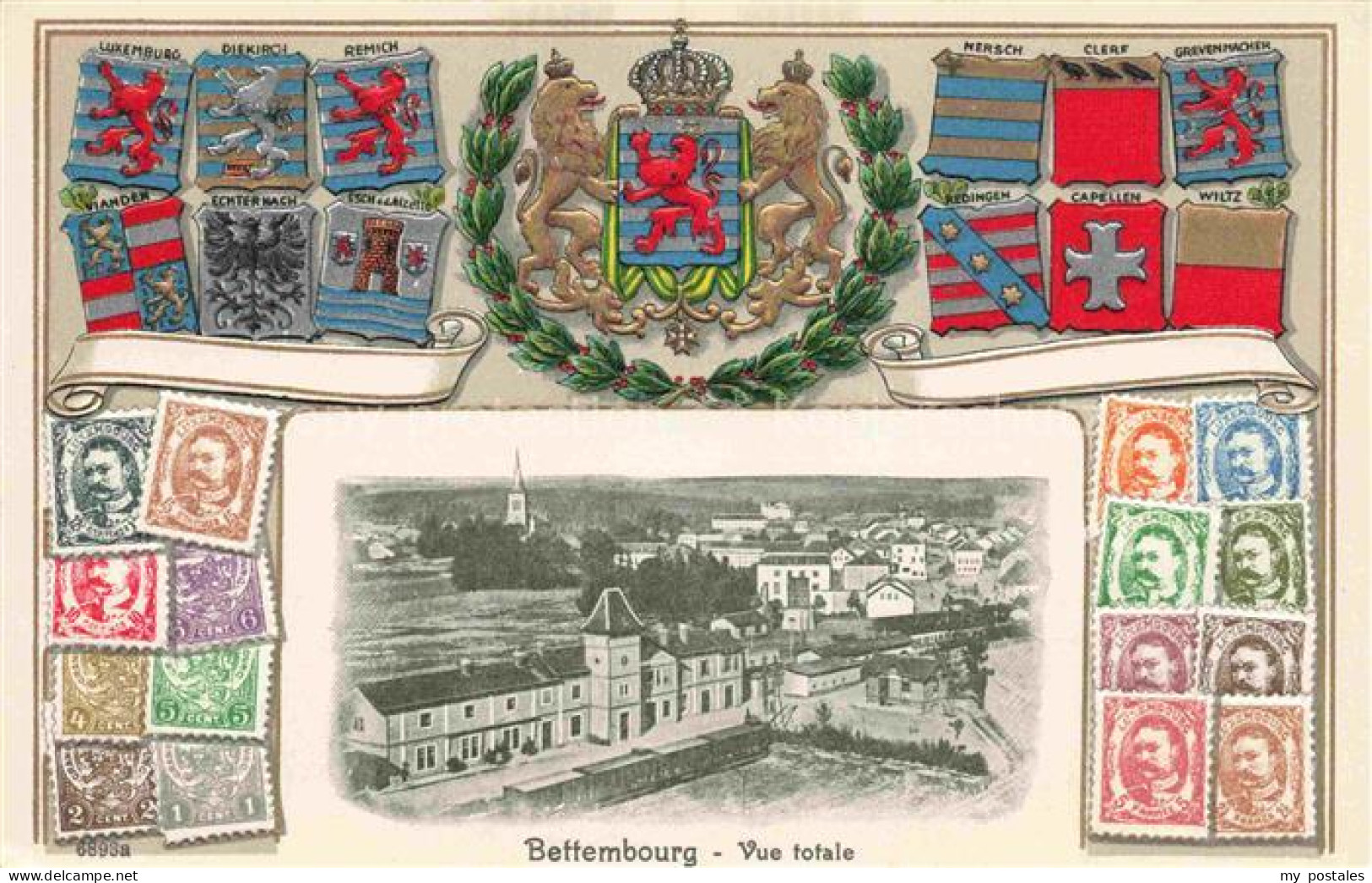 Bettembourg Luxembourg Vue totale