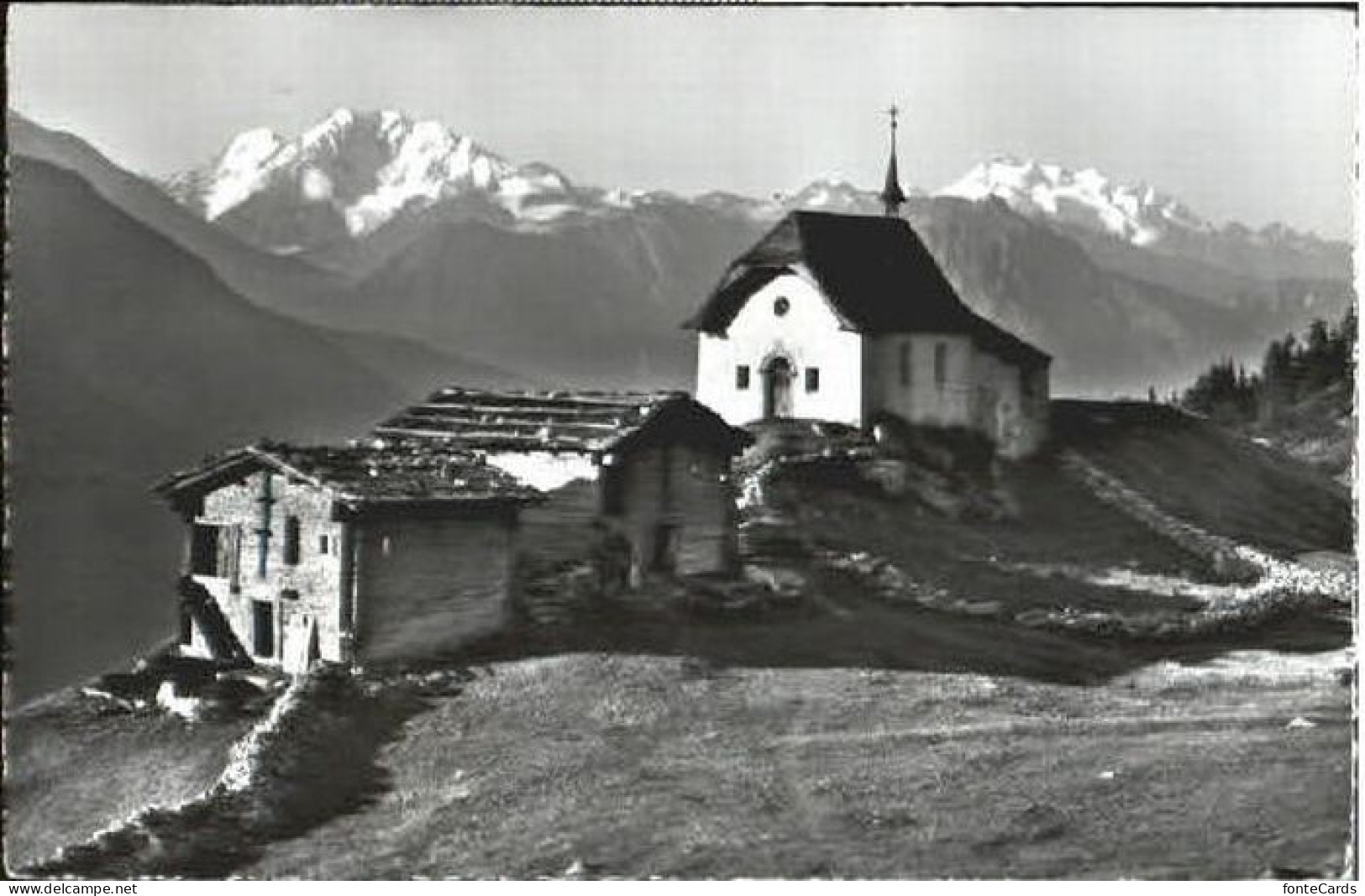 Bettmeralp Betten bei Riederalp x 1963