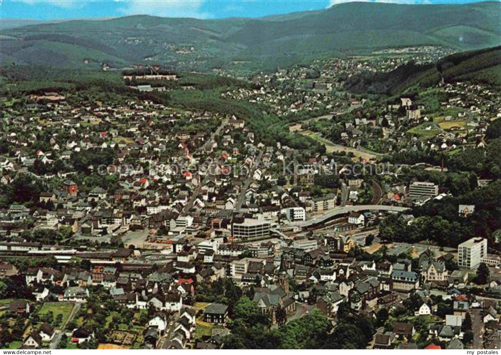 Betzdorf Sieg Fliegeraufnahme
