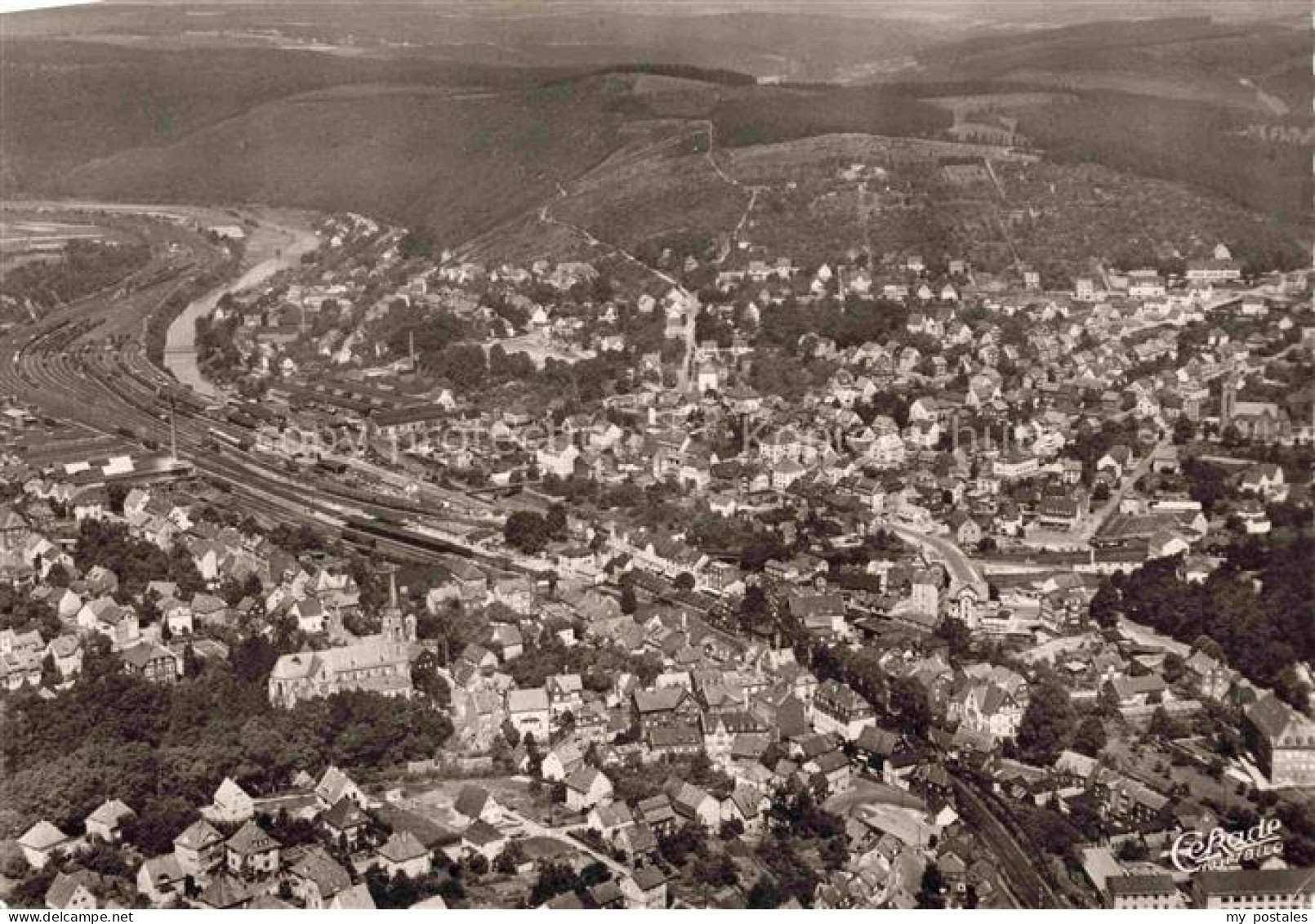 Betzdorf Sieg Fliegeraufnahme