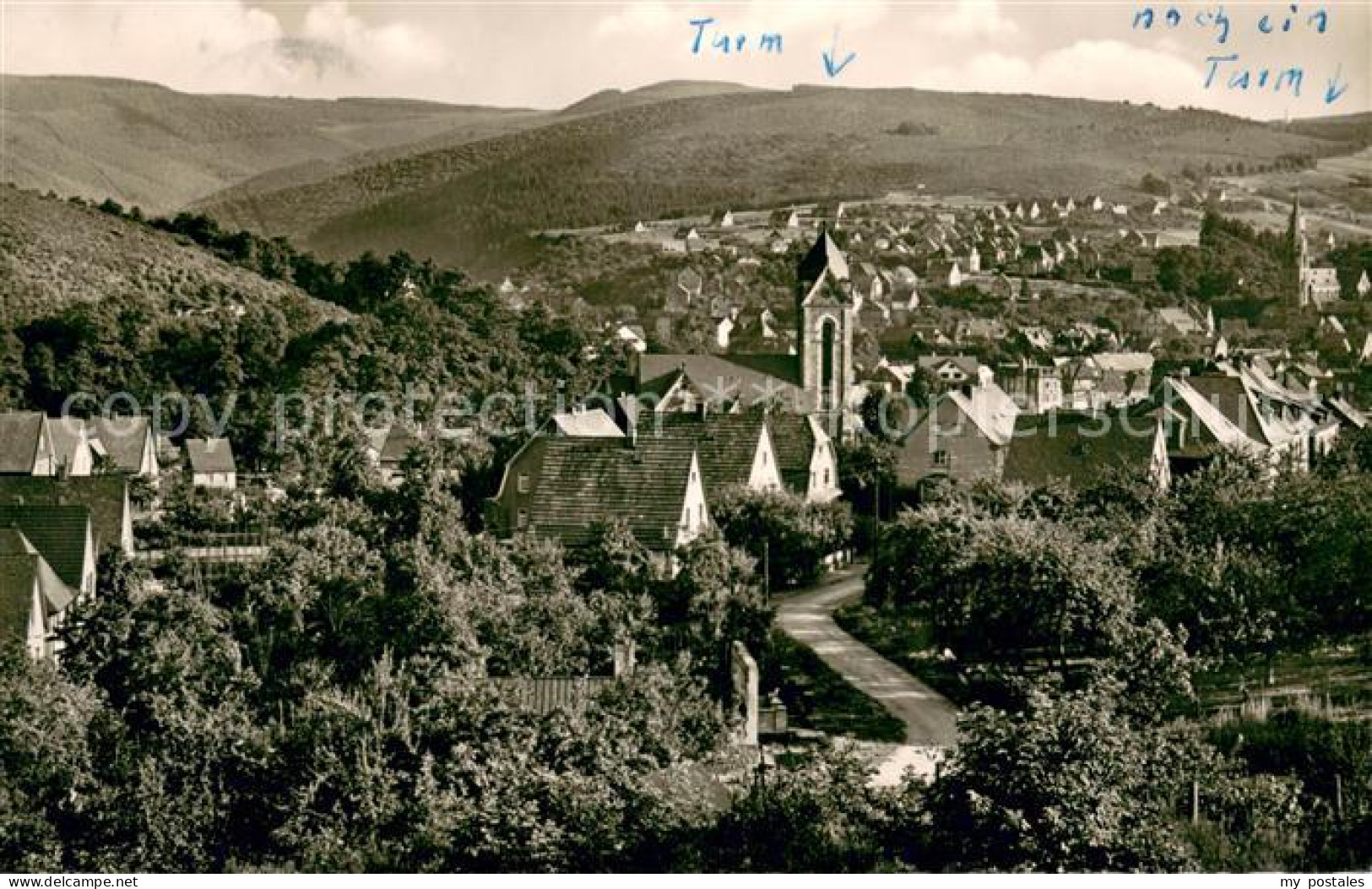 Betzdorf Sieg Stadtpanorama
