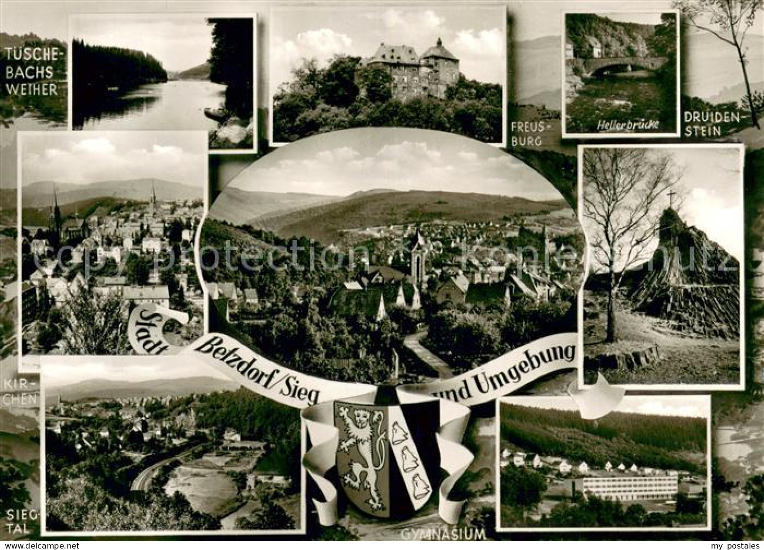 Betzdorf Sieg Tueschebachsweiher Freusburg Druidenstein Hellerbruecke Kirchen Si