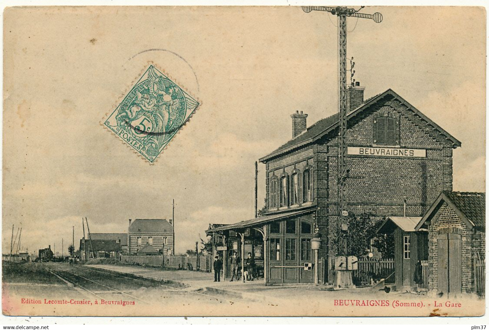 BEUVRAIGNES - La Gare