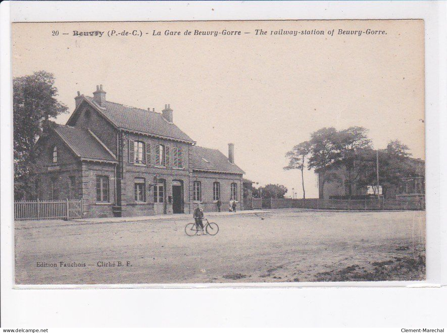 BEUVRY: la gare de beuvry-gorre - très bon état