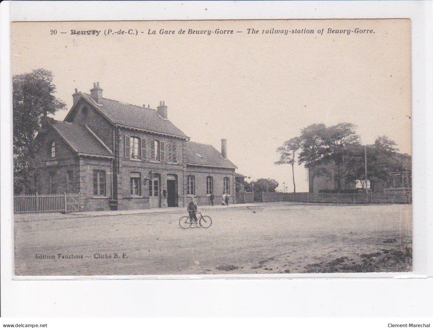 BEUVRY: la gare de beuvry-gorre - très bon état