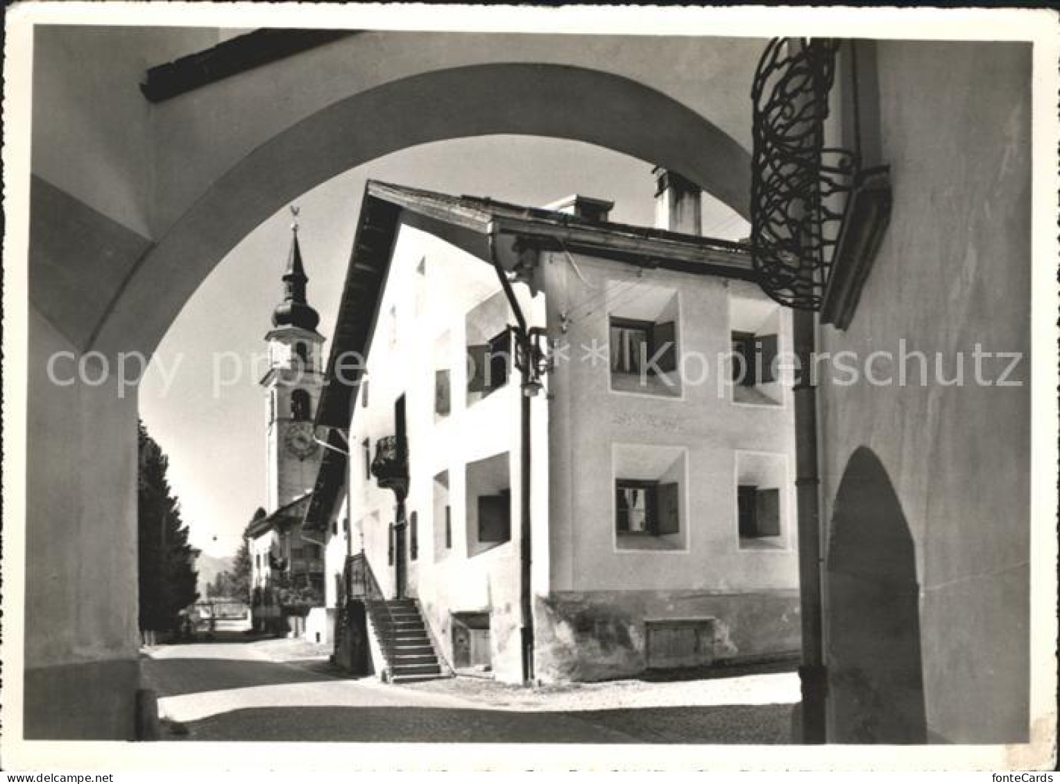 Bever Maloja Dorfpartie