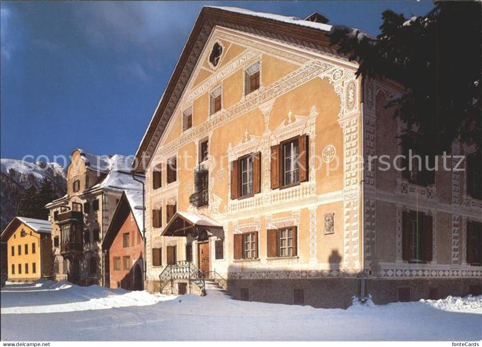 Bever Maloja Engadinerhaus