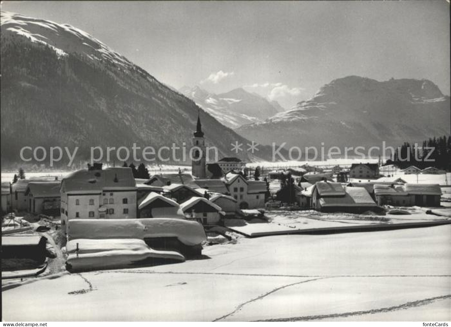 Bever Maloja Ortsansicht