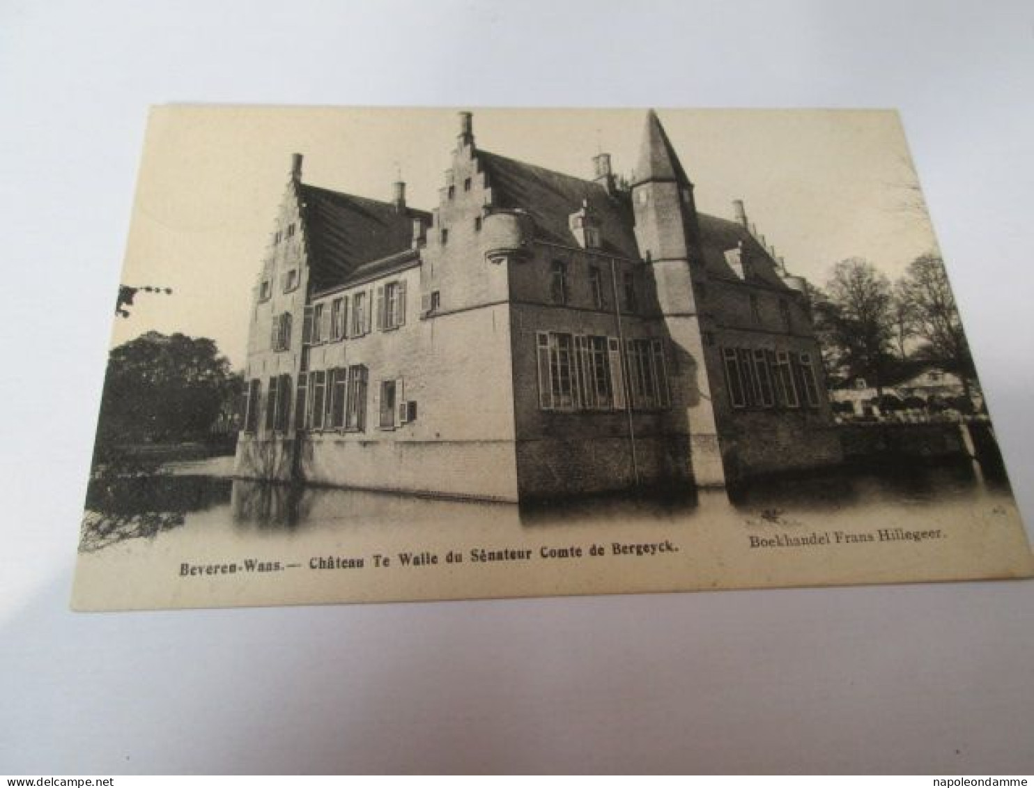 Beveren Waas,Le Chateau Te Walle du Senateur Comte de Bergeyck