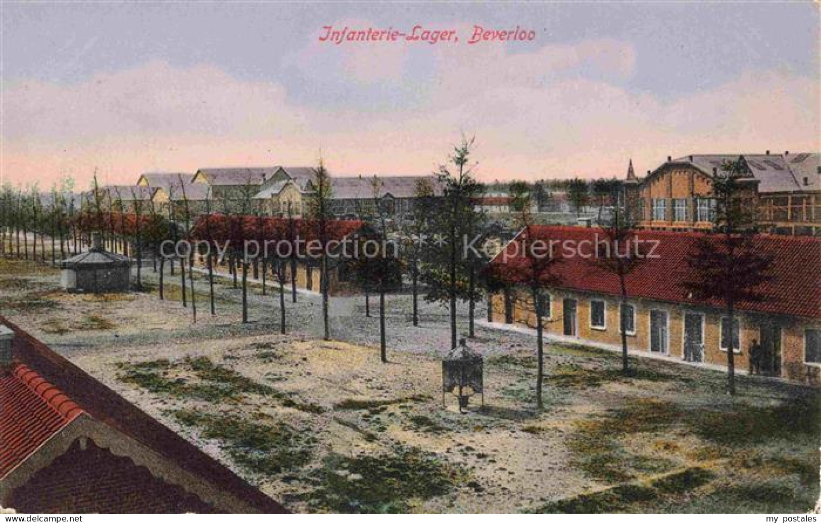 Beverloo Beverlo Beringen Beeringen Belgie Infanterie Lager