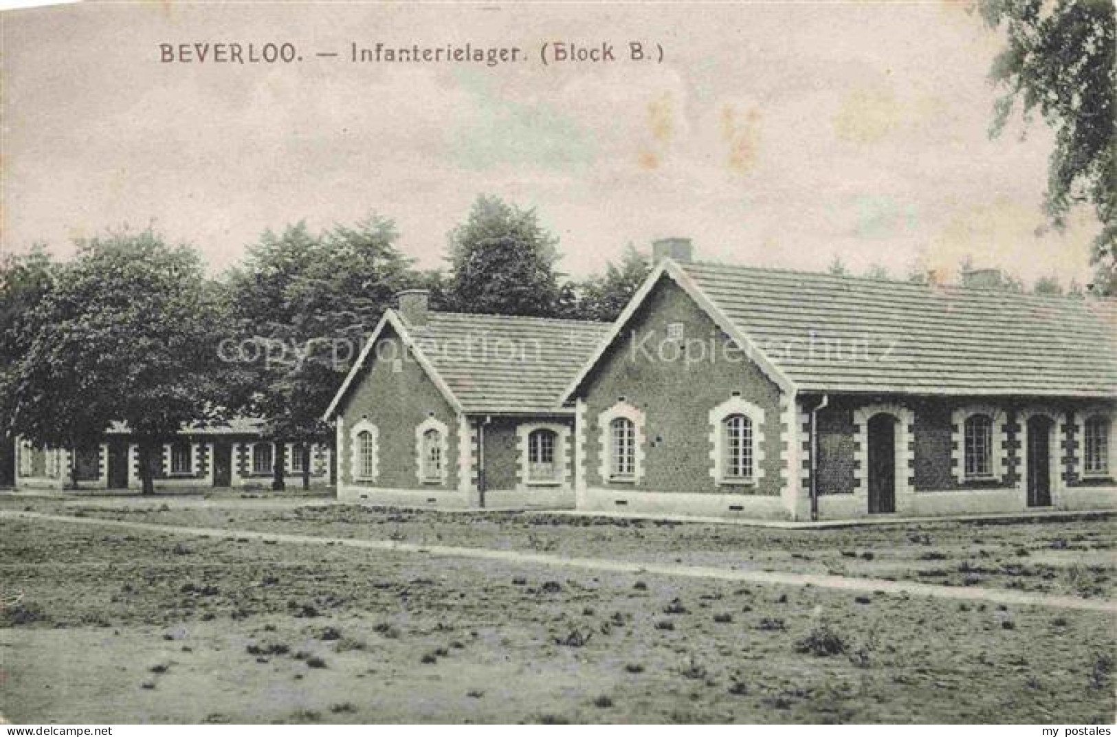 Beverloo Beverlo Beringen Beeringen Belgie Infanterielager Block B