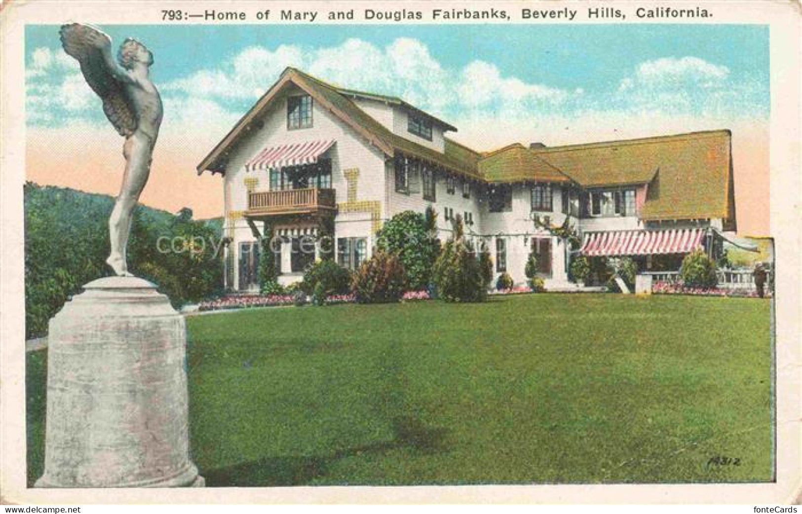 Beverly Hills California USA Home of Mary and Douglas Fairbanks