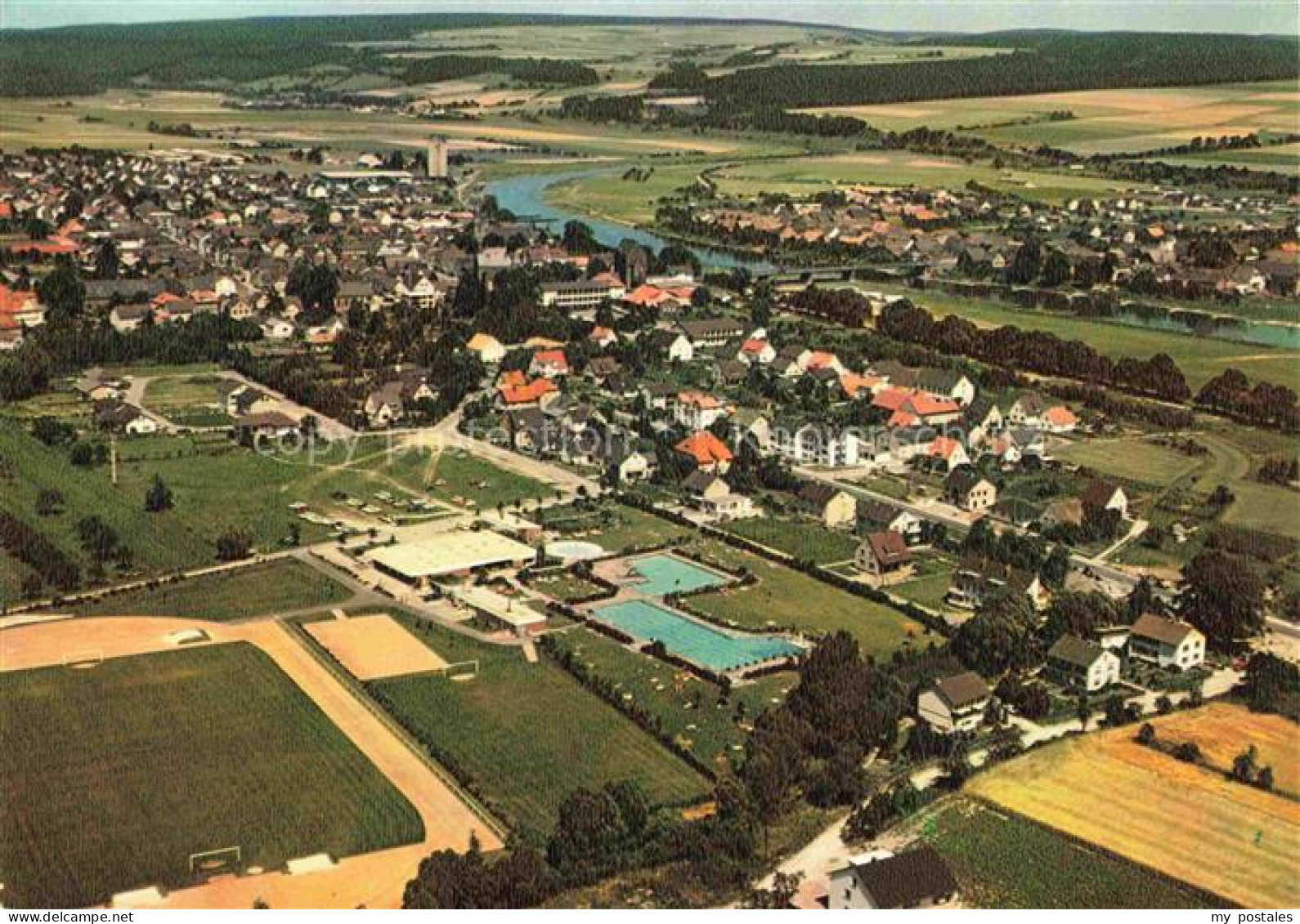 Beverungen Fliegeraufnahme