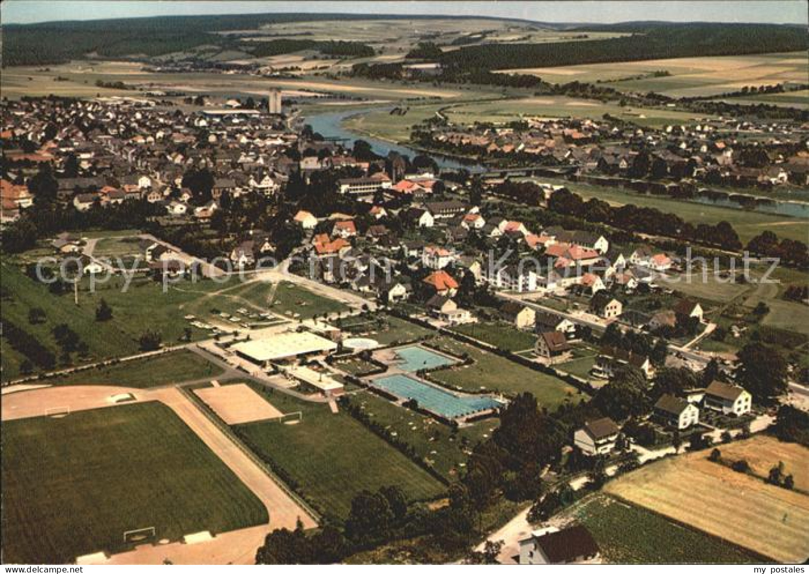 Beverungen Fliegeraufnahme