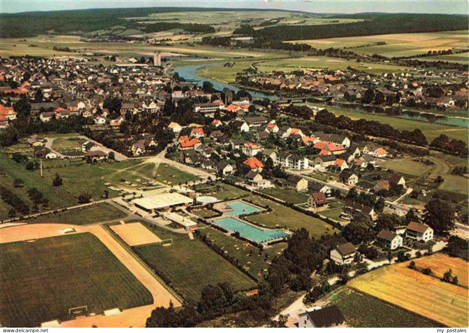 Beverungen Fliegeraufnahme