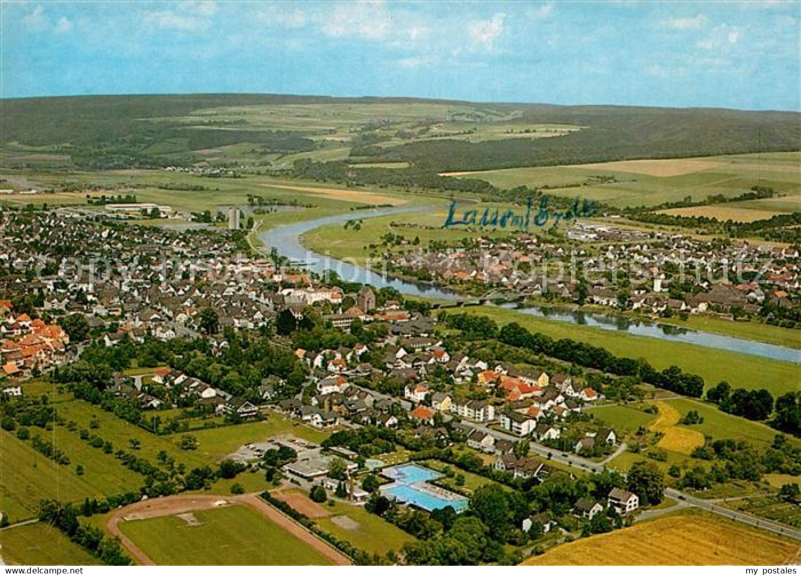 Beverungen Fliegeraufnahme