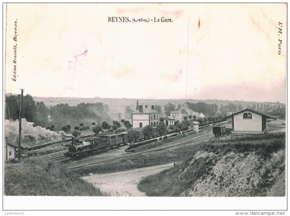 BEYNES .... LA GARE ....
