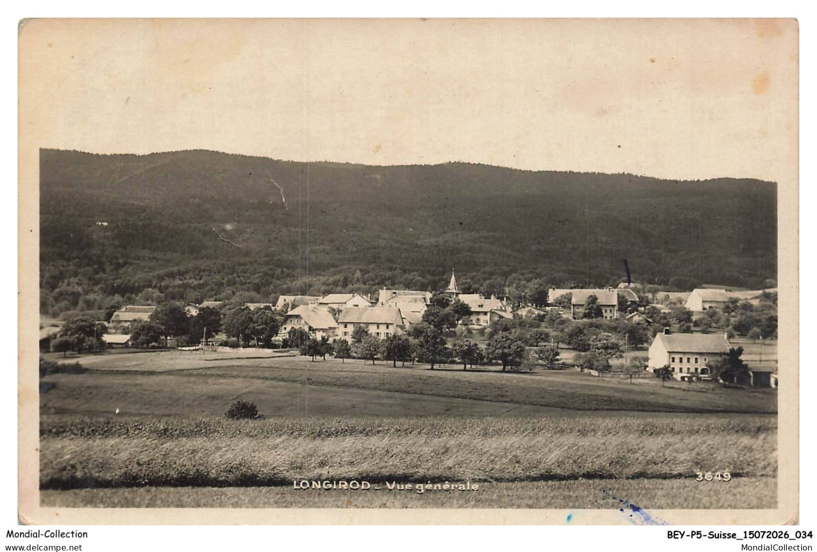 BEYP5-0290-SUISSE - LONGIROD - Vue générale
