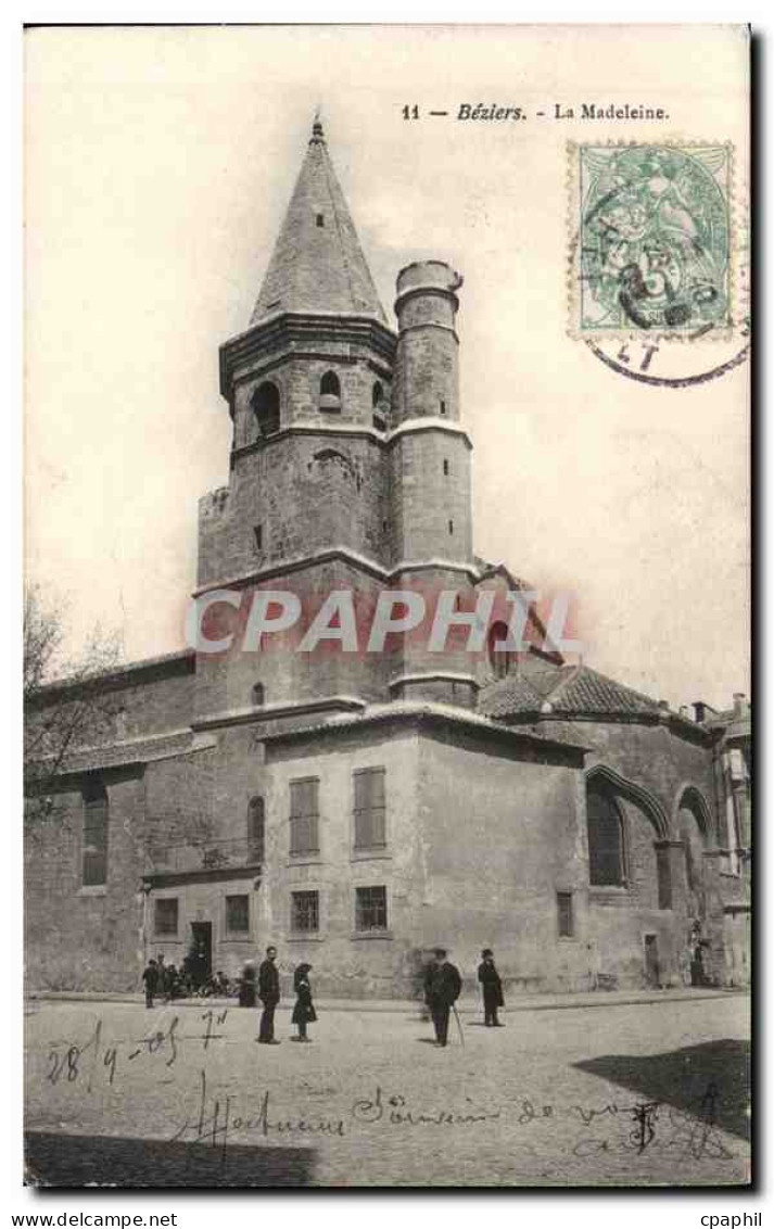 Beziers CPA La Madeleine