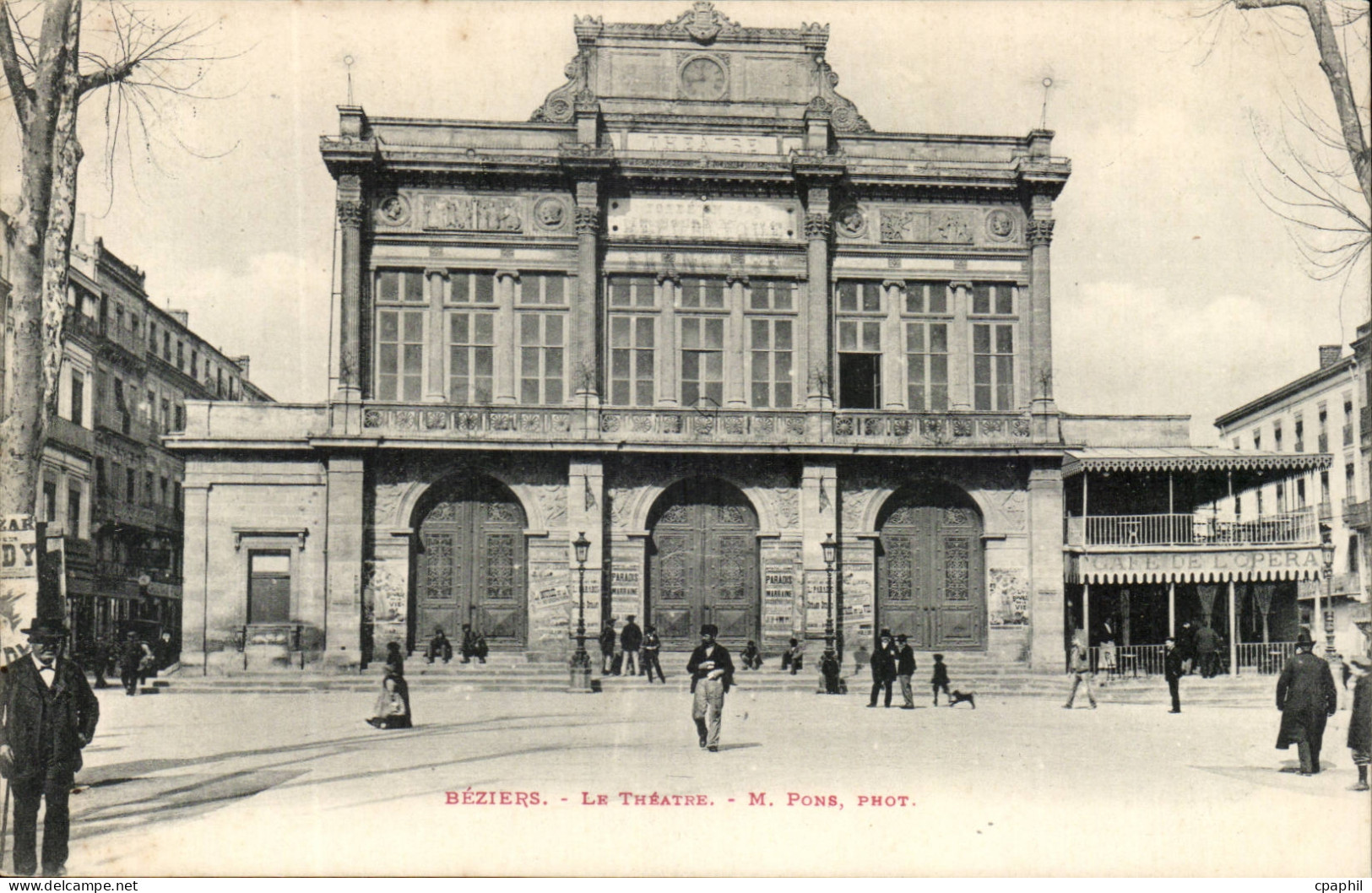 Beziers CPA Le theatre