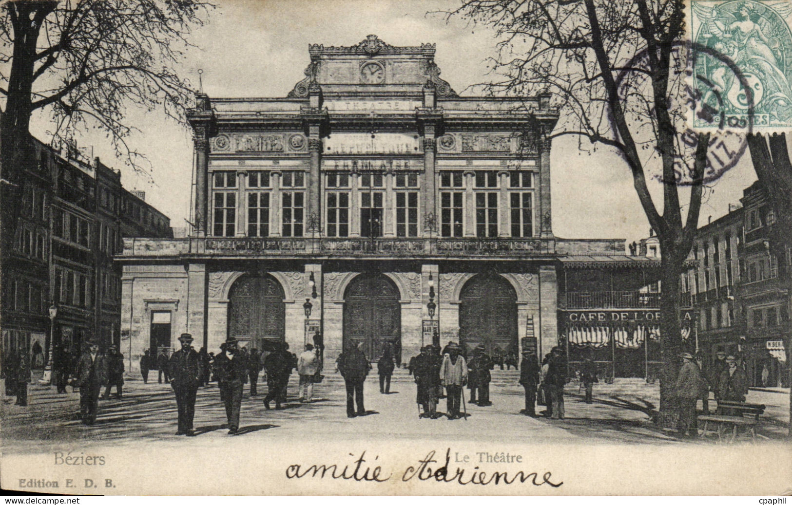 Beziers CPA le theatre